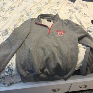QUARTER ZIP RUTGERS